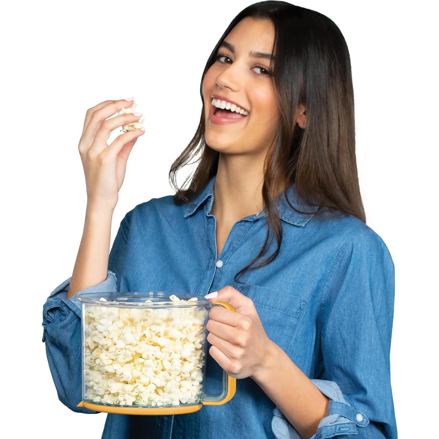 Máquina de Palomitas Presto 05206 - 9 Tazas, Cerámica Antiadherente