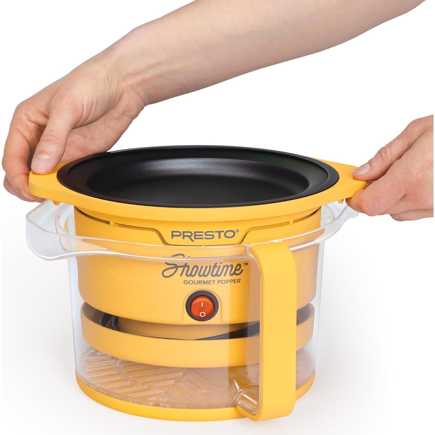 Máquina de Palomitas Presto 05206 - 9 Tazas, Cerámica Antiadherente