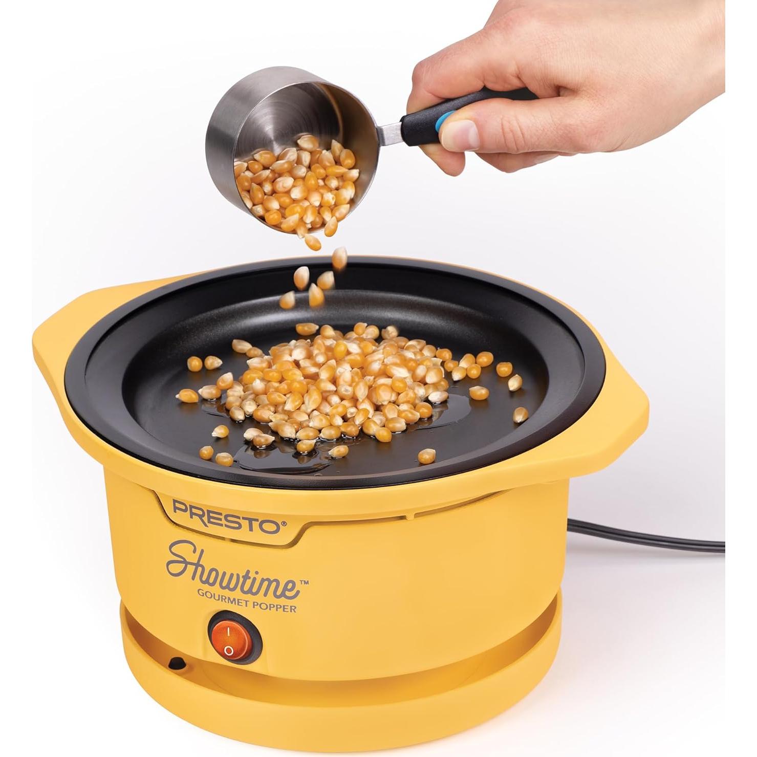 Máquina de Palomitas Presto 05206 - 9 Tazas, Cerámica Antiadherente