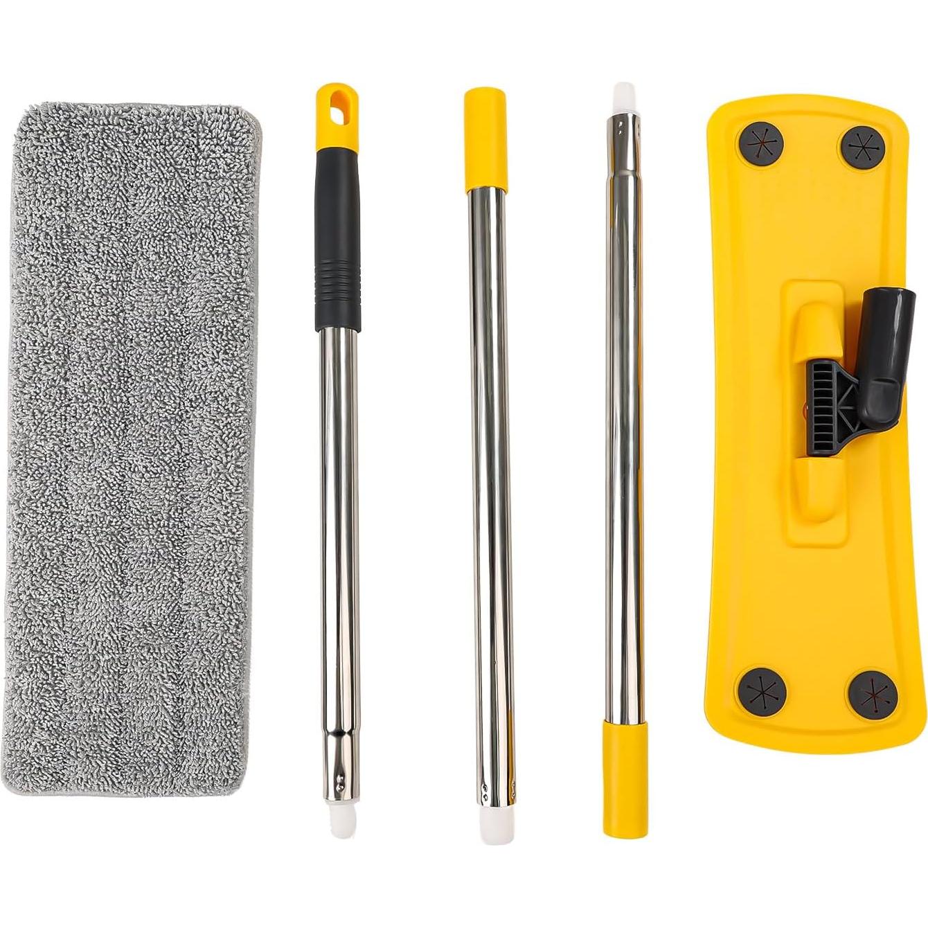 Mopa plana ajustable Qimedo YD-QJS1804SS-PRO1 con 2 almohadillas