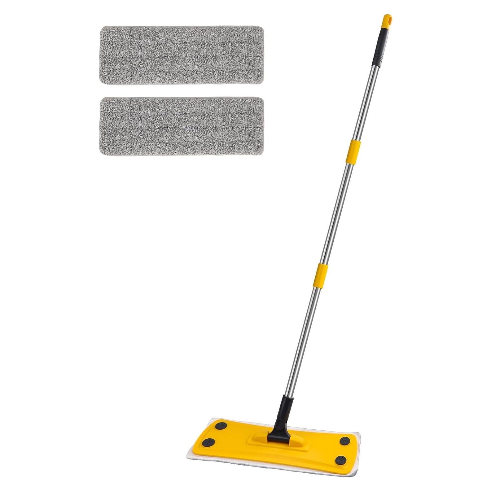 Mopa plana ajustable Qimedo YD-QJS1804SS-PRO1 con 2 almohadillas