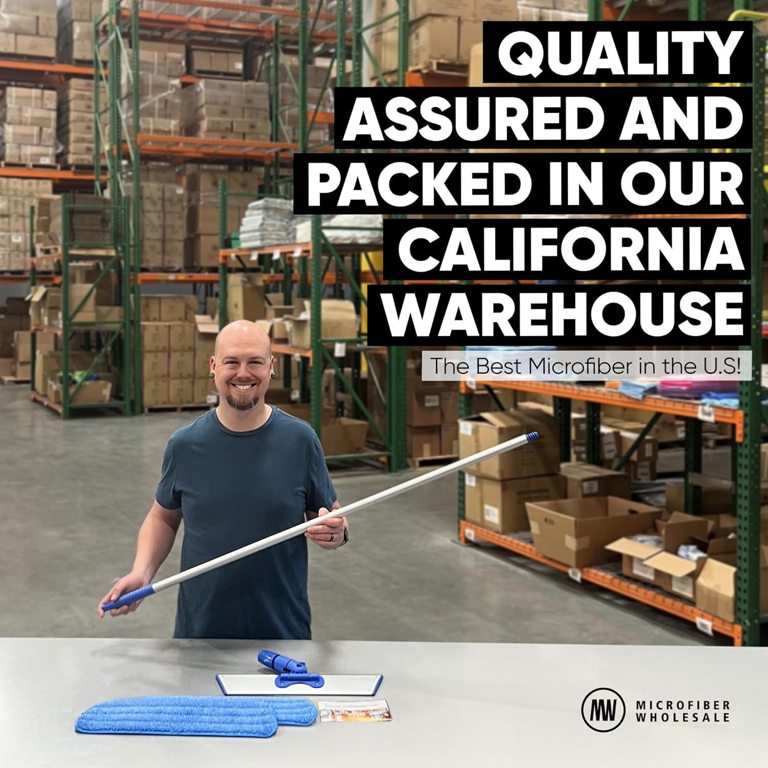 Cinch Mop de Microfibra para Pisos - 5 Piezas - Limpieza Eficaz