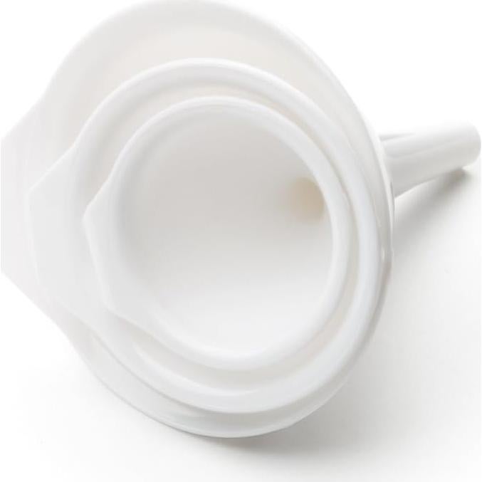 Embudo de Plástico Blanco Fox Run 12.07x15.24x24.13 cm