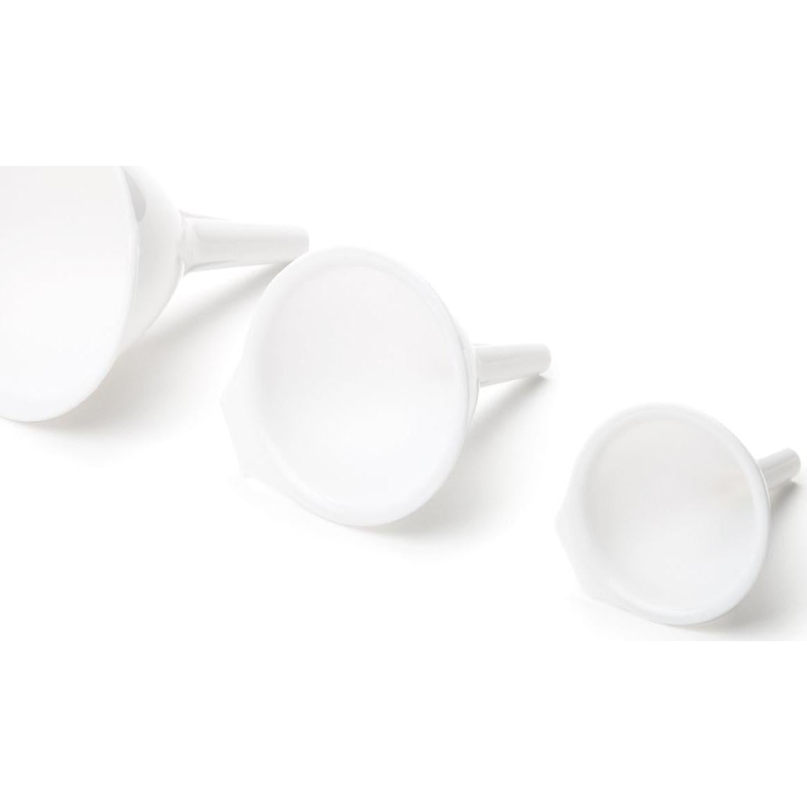 Embudo de Plástico Blanco Fox Run 12.07x15.24x24.13 cm