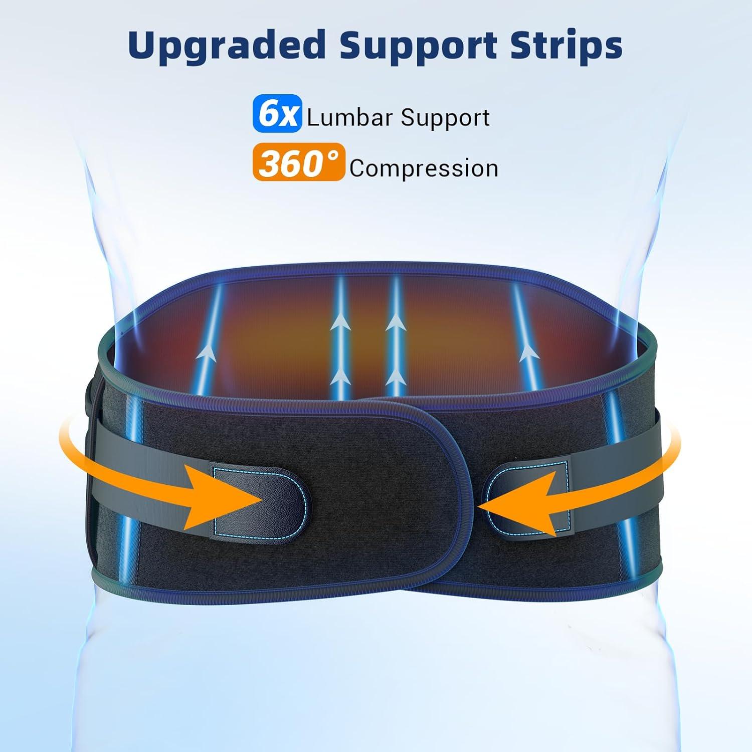 Almohadilla Térmica Inalámbrica Comfytemp 132 cm Soporte Lumbar