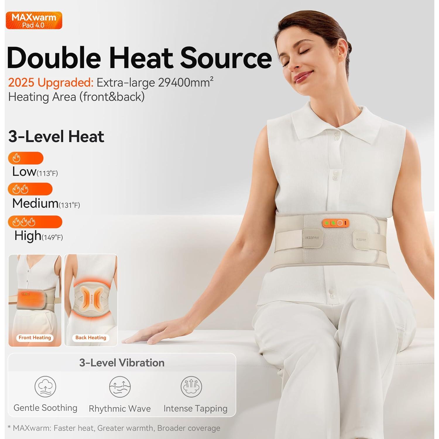 Almohadilla Térmica Inalámbrica IKEEPFIT MAXwarm 4.0 165 cm