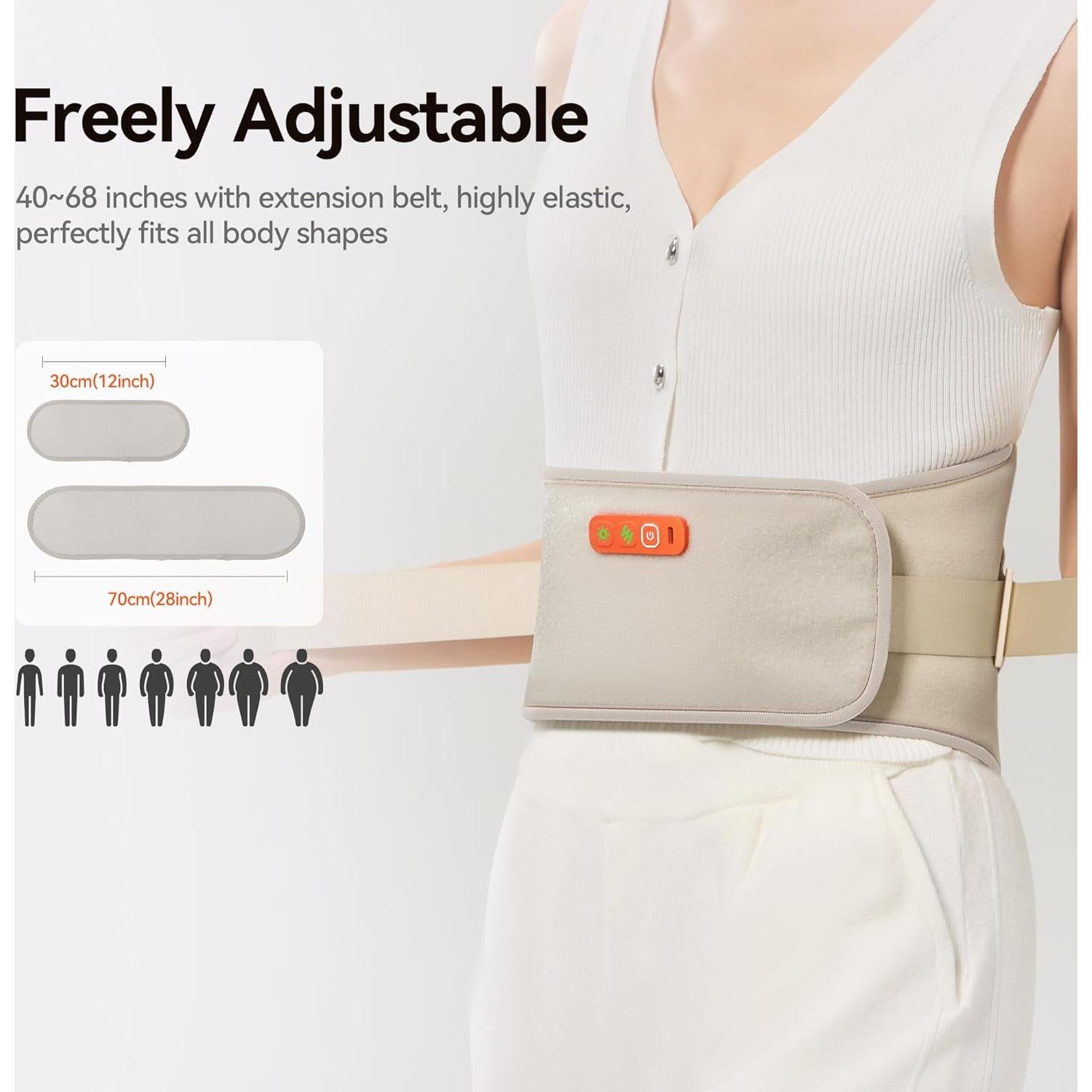 Almohadilla Térmica Inalámbrica IKEEPFIT MAXwarm 4.0 165 cm