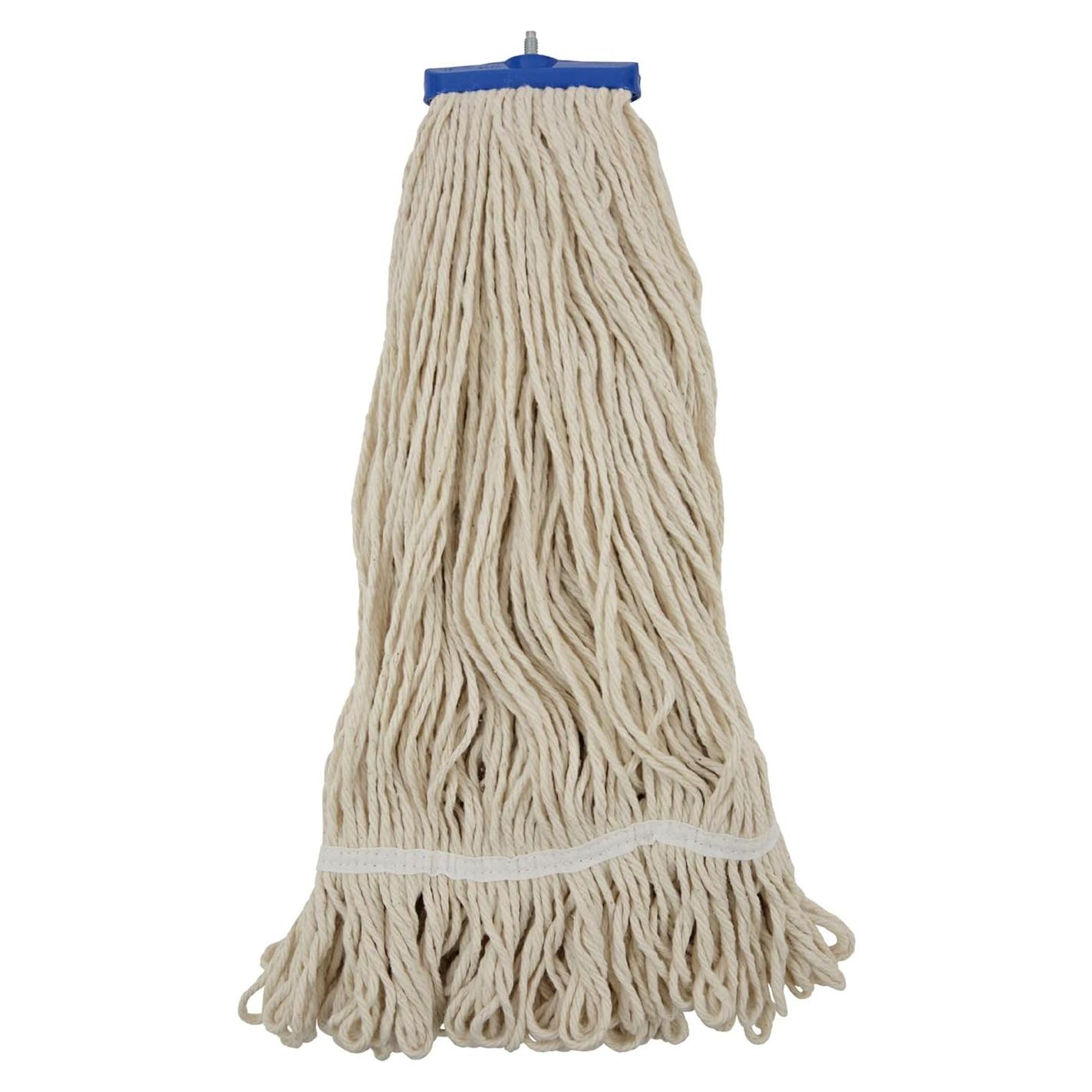 Cabezal de Mopa Boardwalk BWK824C 24 oz Algodón Blanco Paquete 12