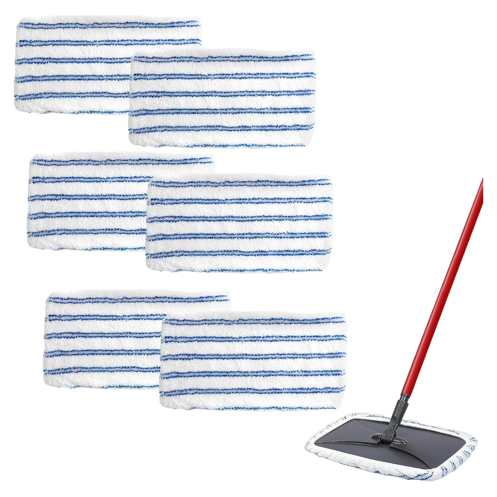 Paquete de 6 almohadillas de microfibra Planially 38x20 cm