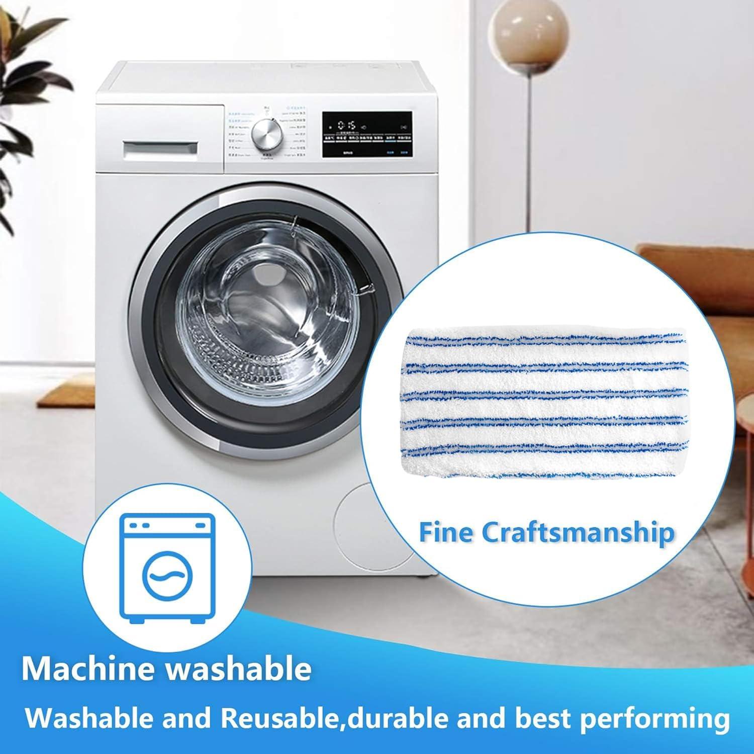 Paquete de 6 almohadillas de microfibra Planially 38x20 cm