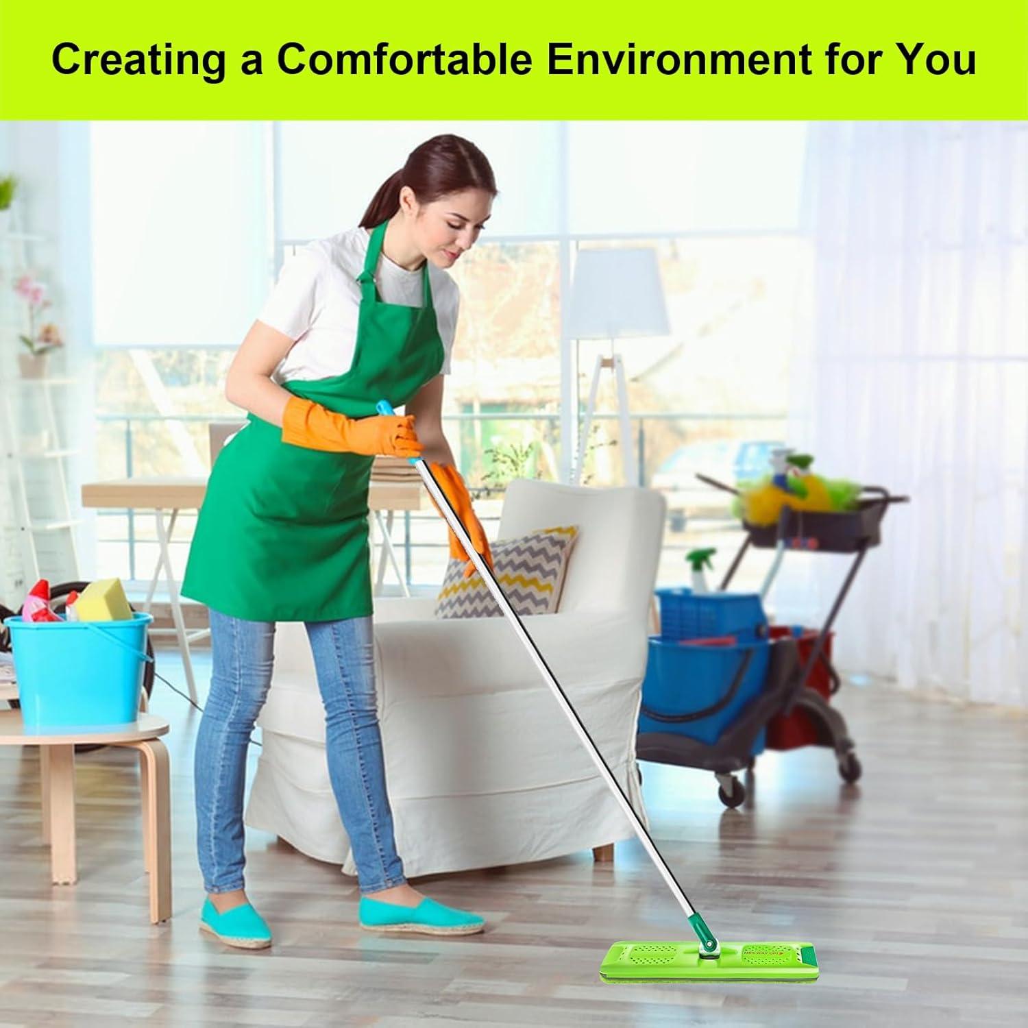 Pads de Microfibra Libman Rinse 'n Wring - Paquete de 12 Reutilizables