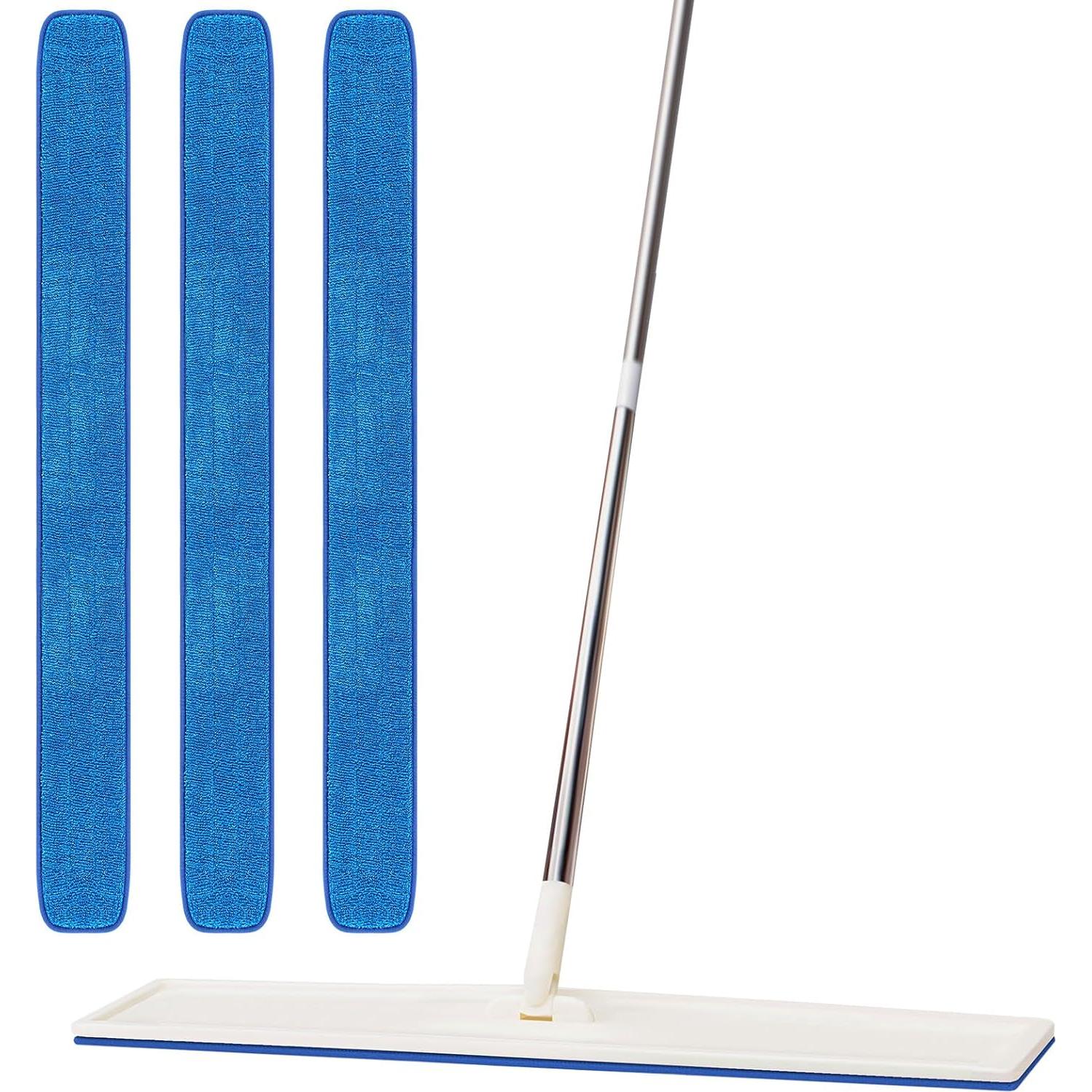 3 Almohadillas de Mopa de Microfibra 121.92 cm LOYIM Reutilizables