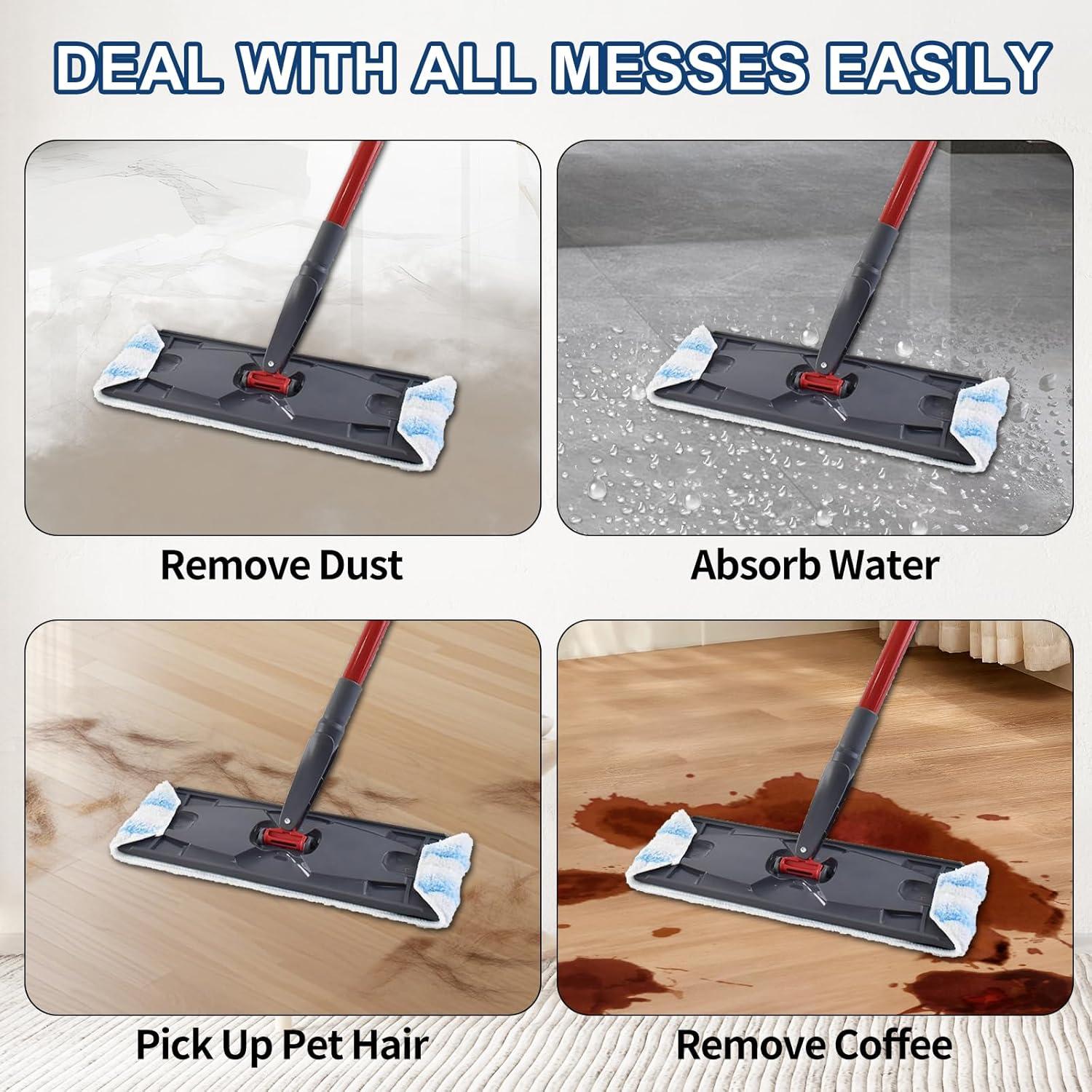 Reemplazo de almohadillas de mopa O-Cedar H2Pro 6 unidades