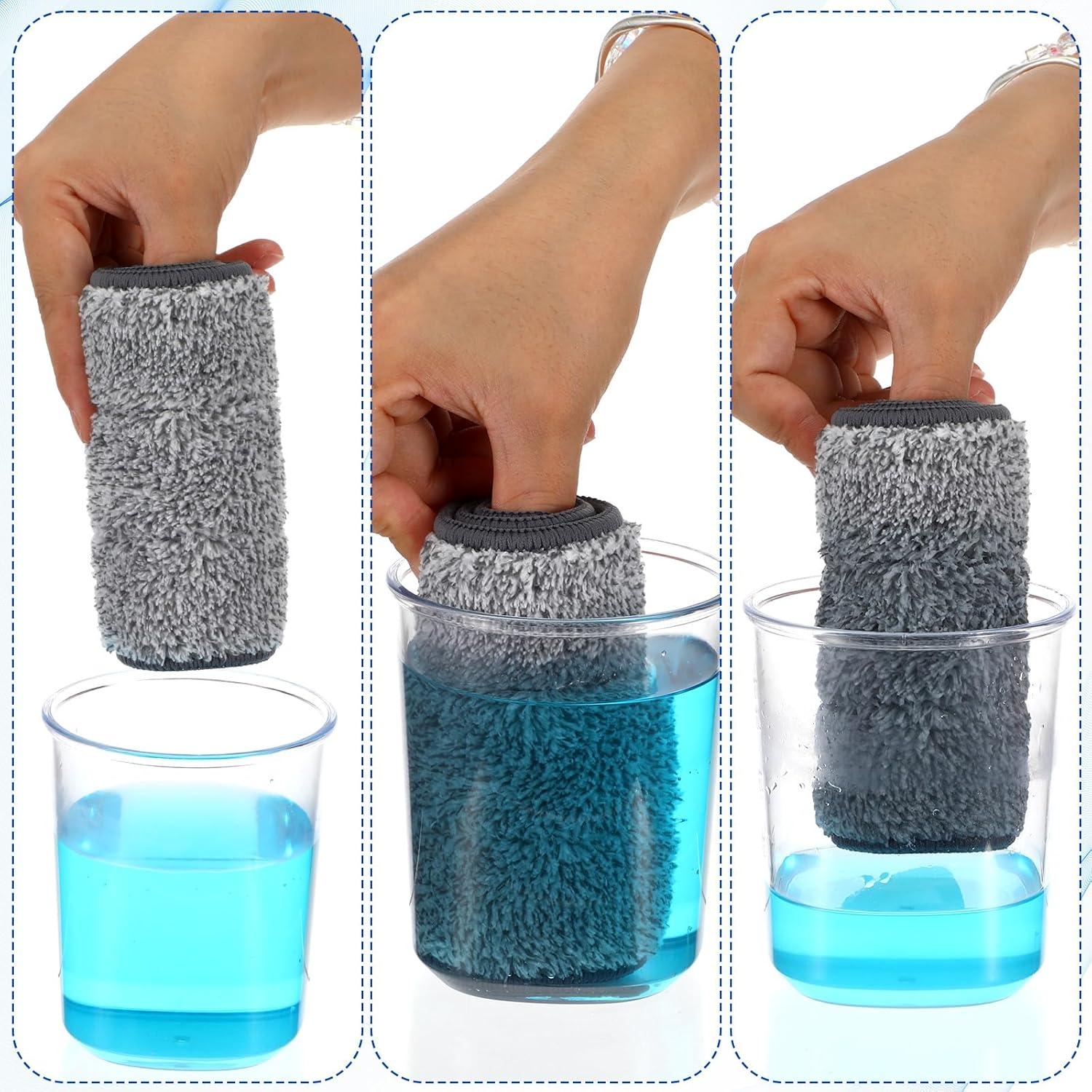 Paquete de 14 almohadillas de trapeador Telooco 33x12 cm