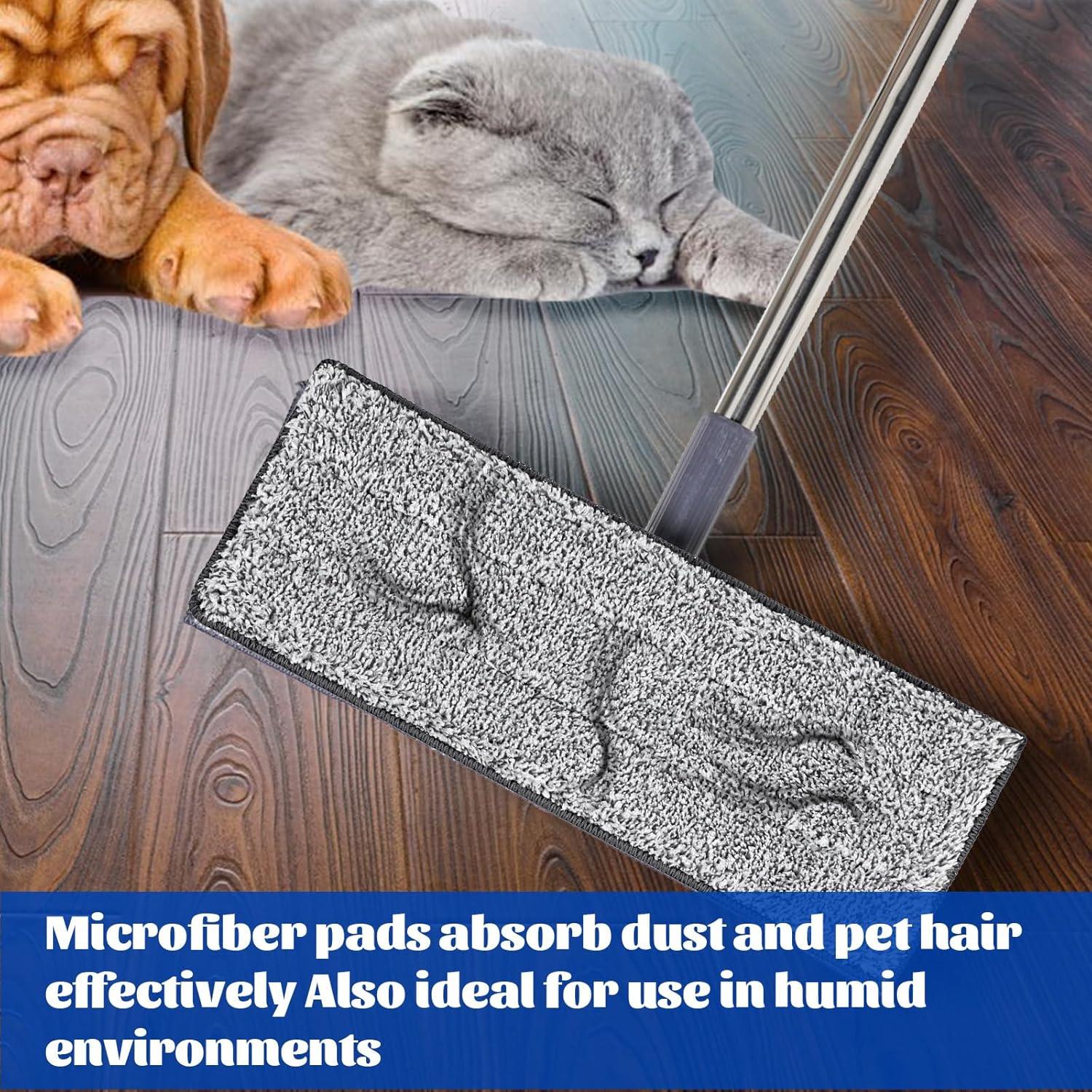 Paquete de 14 almohadillas de trapeador Telooco 33x12 cm