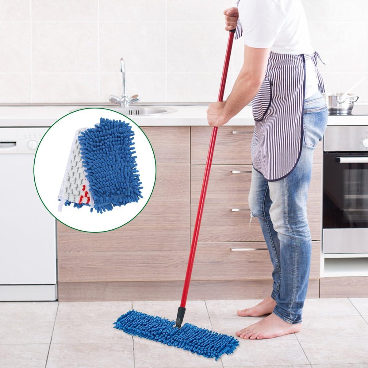 Almohadillas de Mopa Lavables Diteje 4 Piezas Microfibra