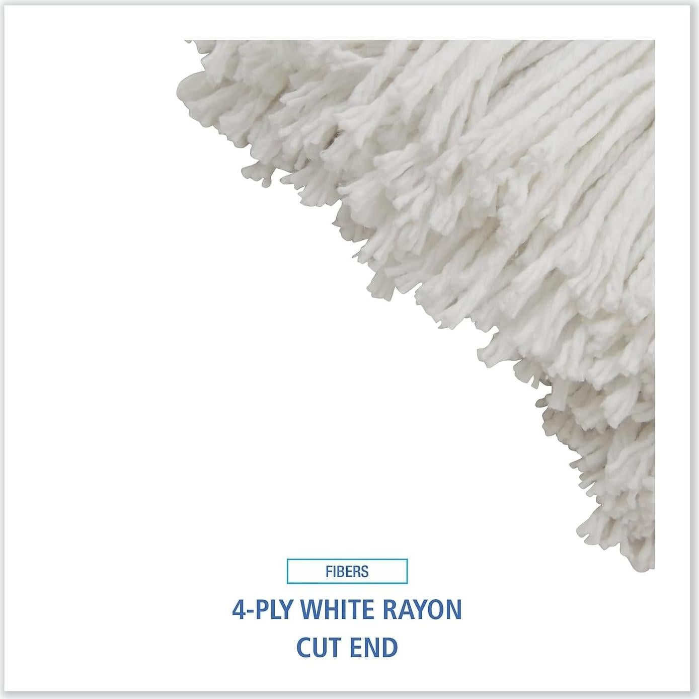 Cabezal de Mopa Húmeda UNISAN 724REA, 680g, Blanco