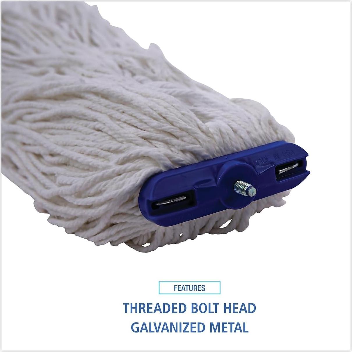 Cabezal de Mopa Húmeda UNISAN 724REA, 680g, Blanco