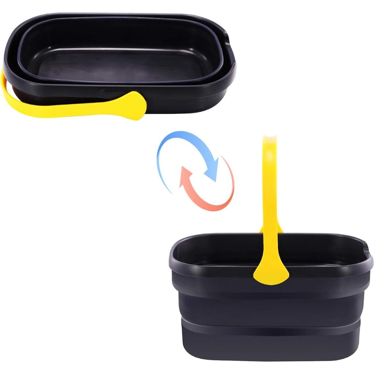 Cubo Plegable de Plástico Yocada 10L para Trapeador