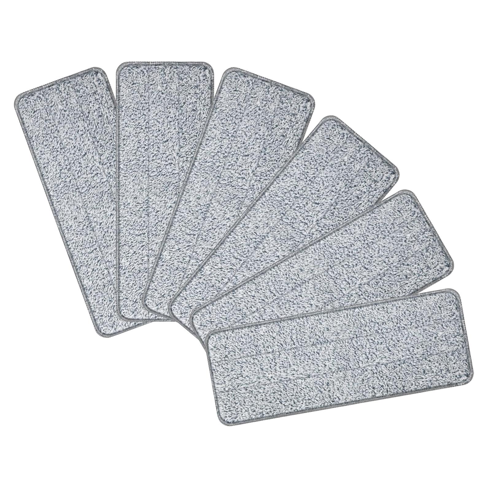 Almohadillas de Mopa de Microfibra Aifacay 33 cm - Paquete de 6