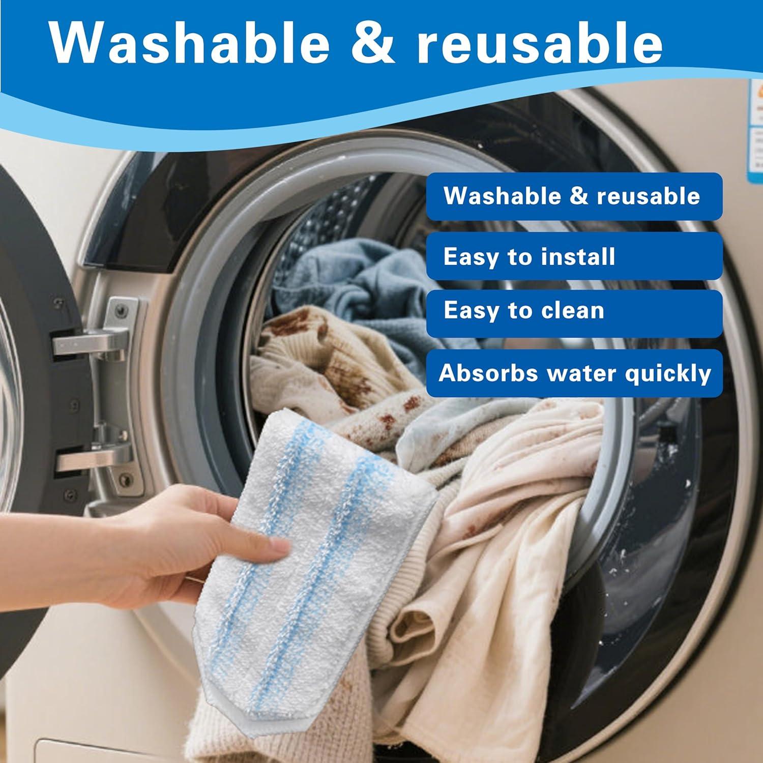 Almohadillas de Reemplazo O Cedar H2Pro - 10 Unidades Lavables