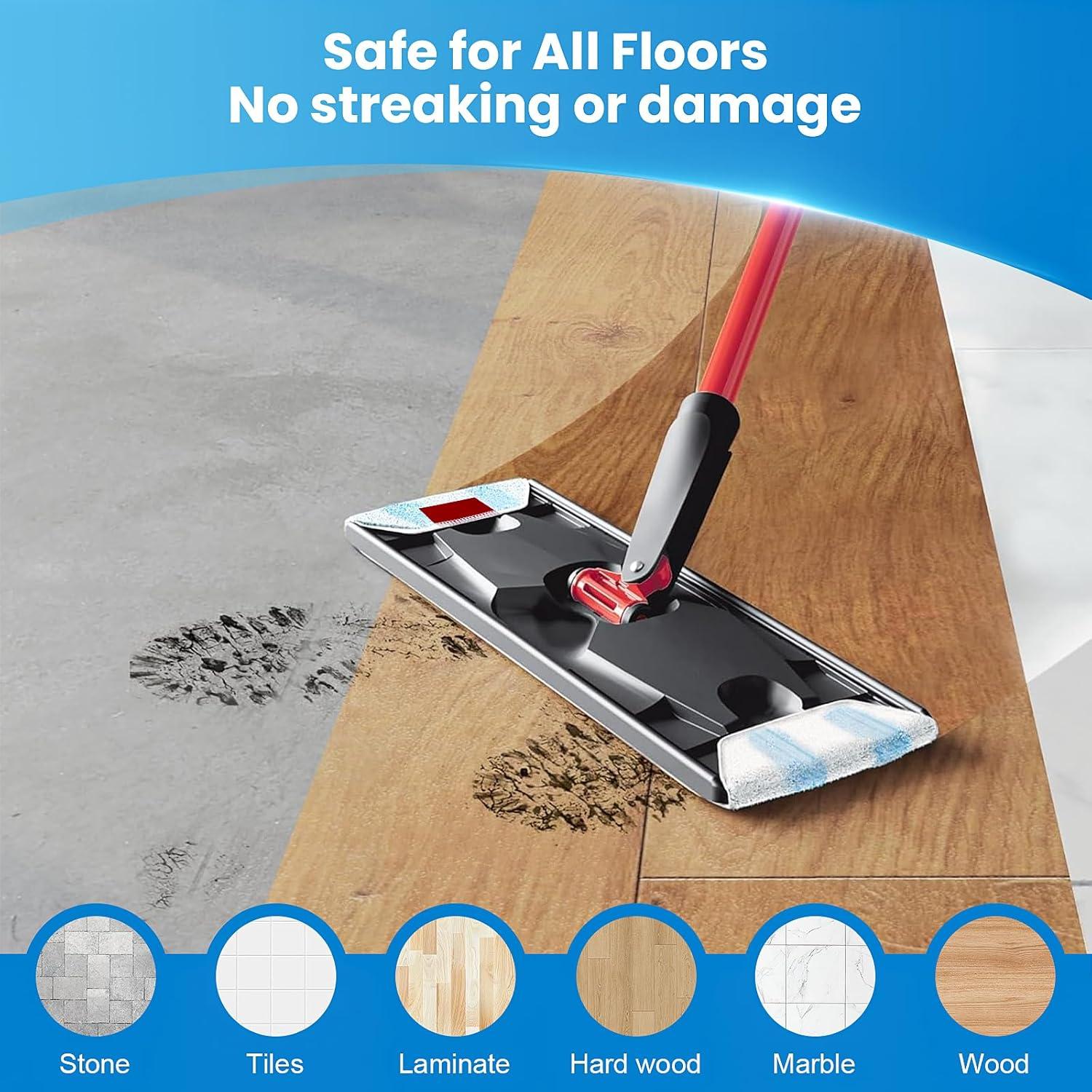 6 Almohadillas de Reemplazo para Mop O-Cedar H2prO Microfibra