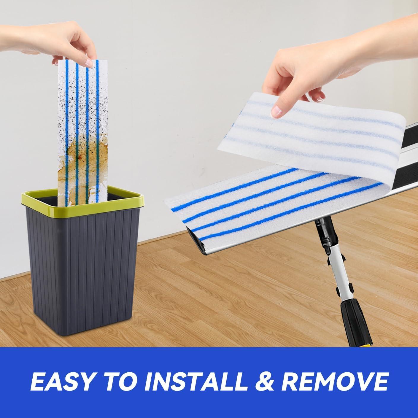 Pad de Microfibra Desechable Rubbermaid 30 Recargas 45.7x14.2cm