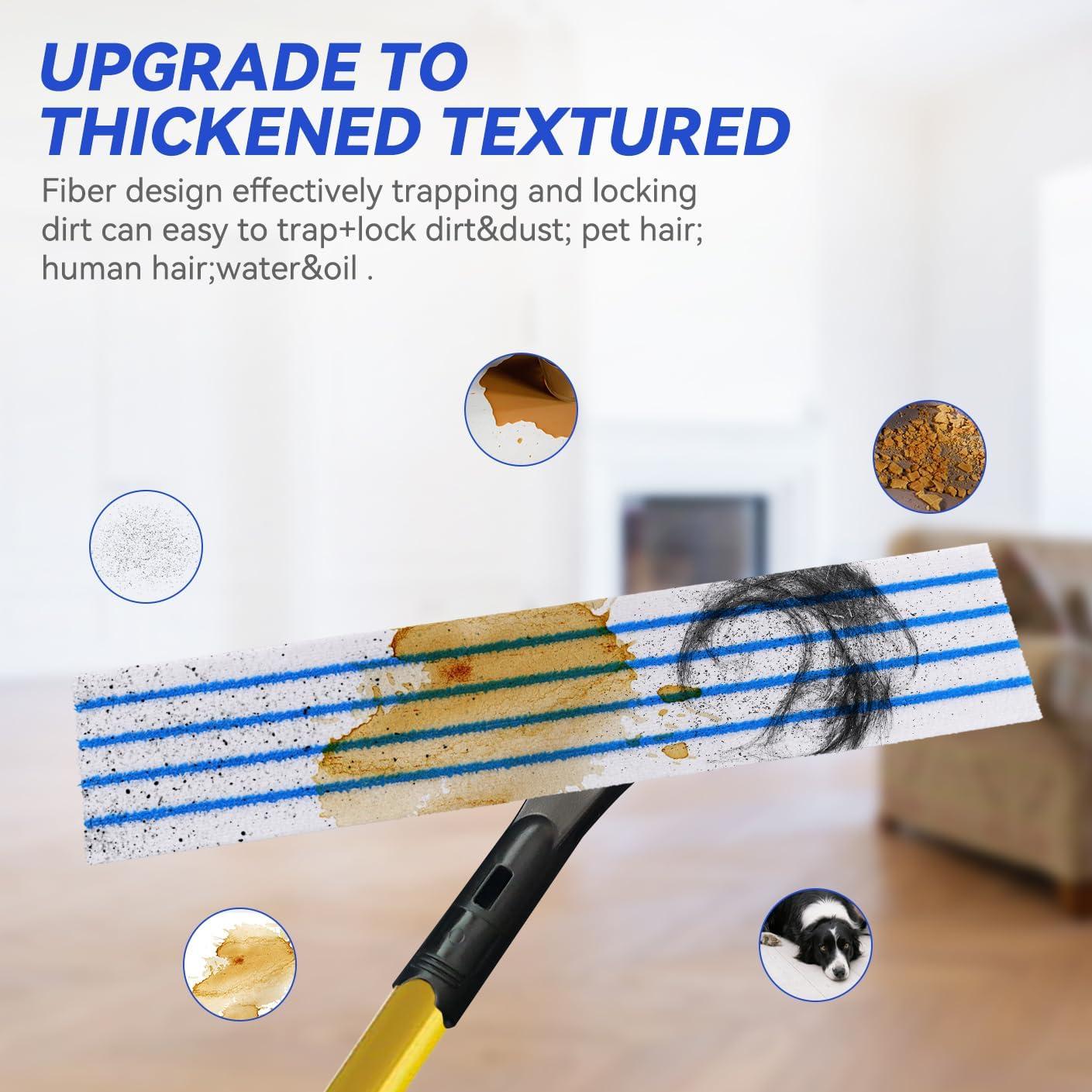 Pad de Microfibra Desechable Rubbermaid 30 Recargas 45.7x14.2cm