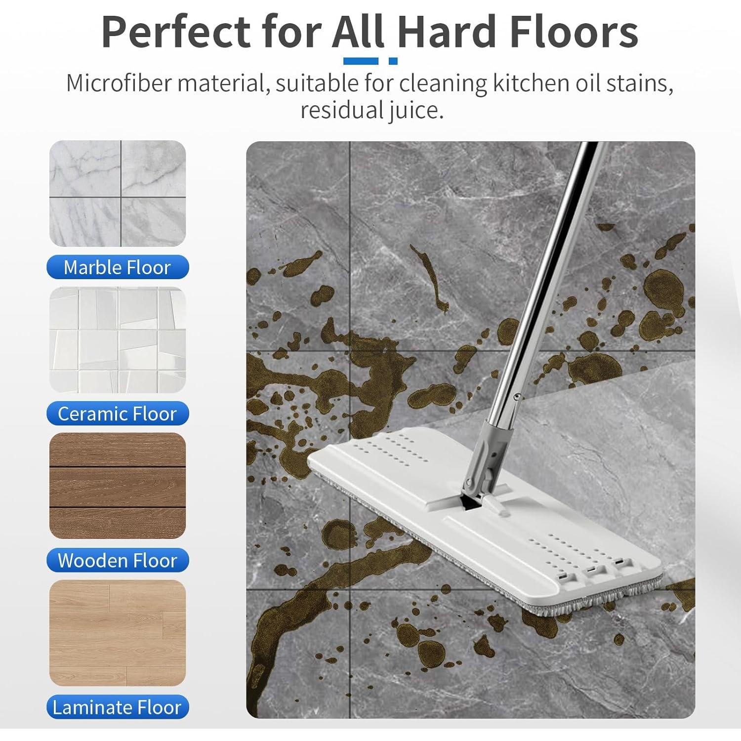 Set de 10 Almohadillas de Repuesto para Mopa Bluearks 33x12.5cm