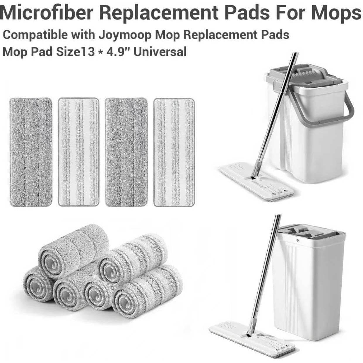 Set de 10 Almohadillas de Repuesto para Mopa Bluearks 33x12.5cm