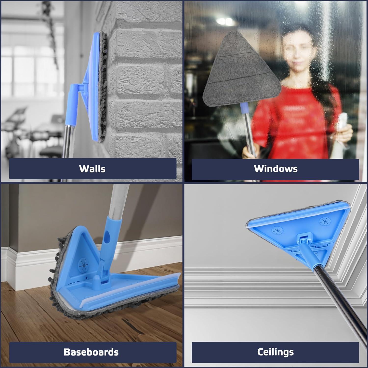 Mopa de Pared DSV 3 en 1 con Mango Ajustable 195.58 cm