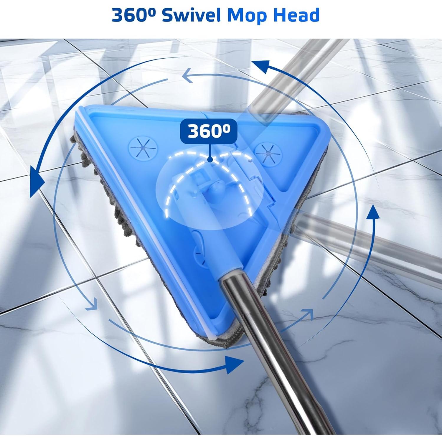 Mopa de Pared DSV 3 en 1 con Mango Ajustable 195.58 cm
