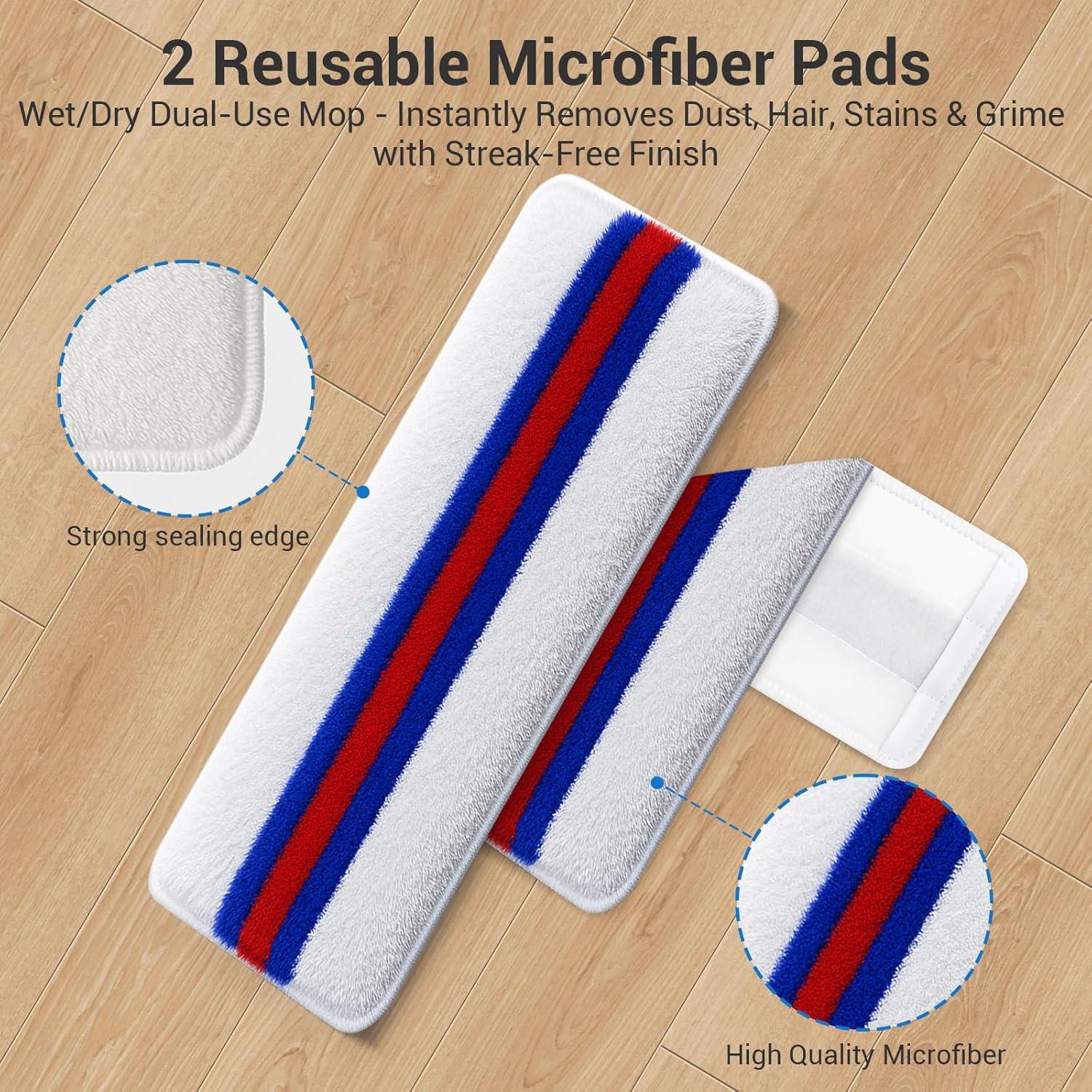 Juego de trapeador y cubo autolimpiante Bluearks 9.5L