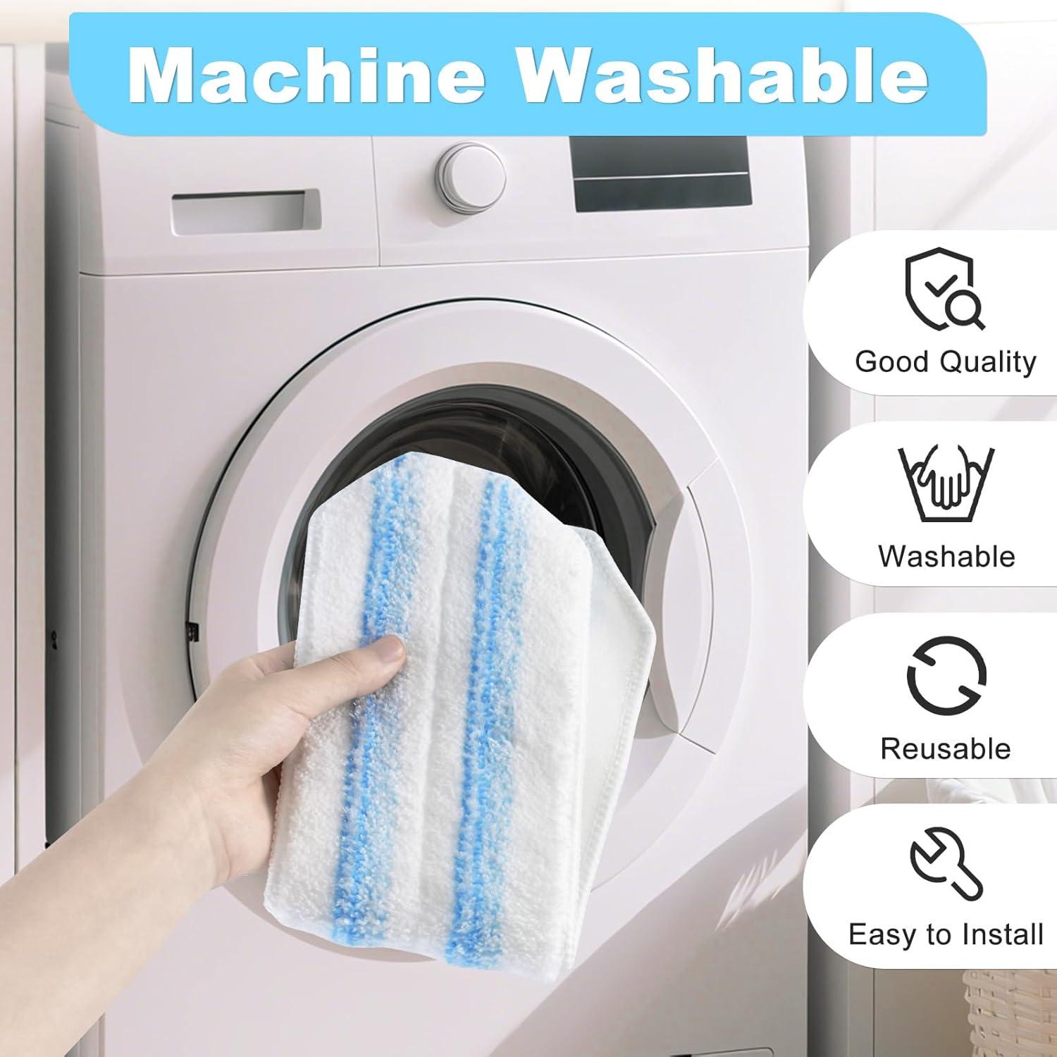 Paquete de 3 Mopas Reemplazo Microfibra DLAIMI para Ocedar H2prO