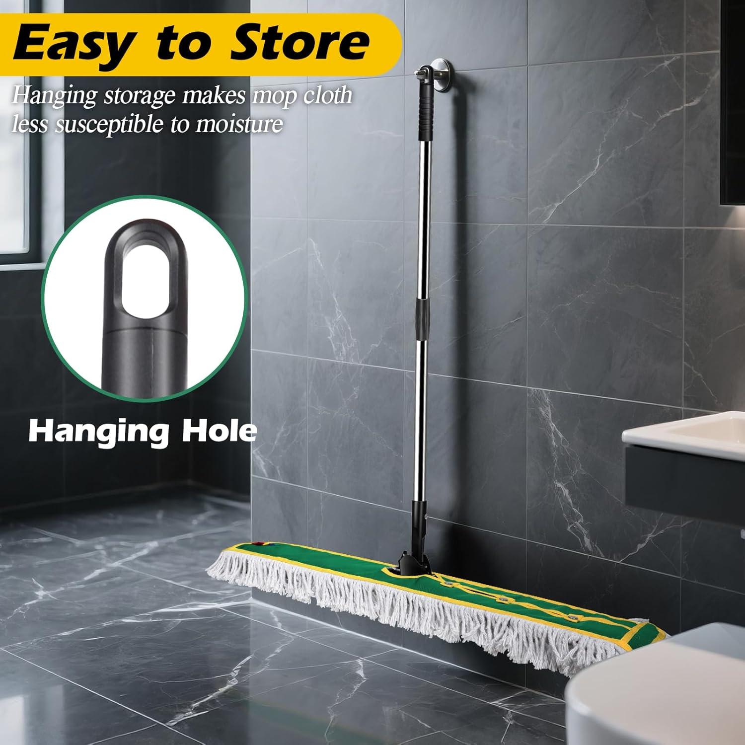 Mopa de Polvo MASTERTOP 106.68 cm con Mango Largo y Almohadillas