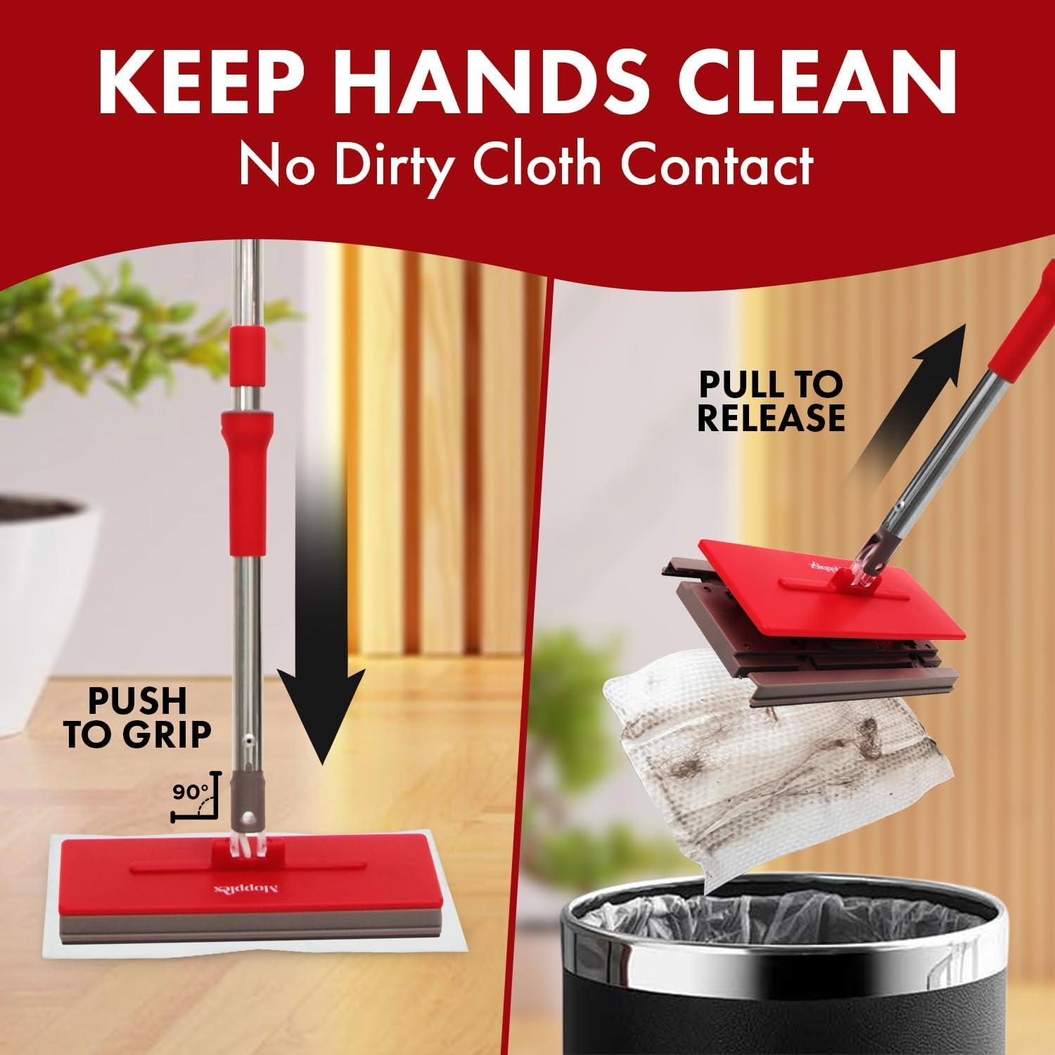 Mopa de Fregado Mopplex con 10 Hojas Desechables 0.82kg