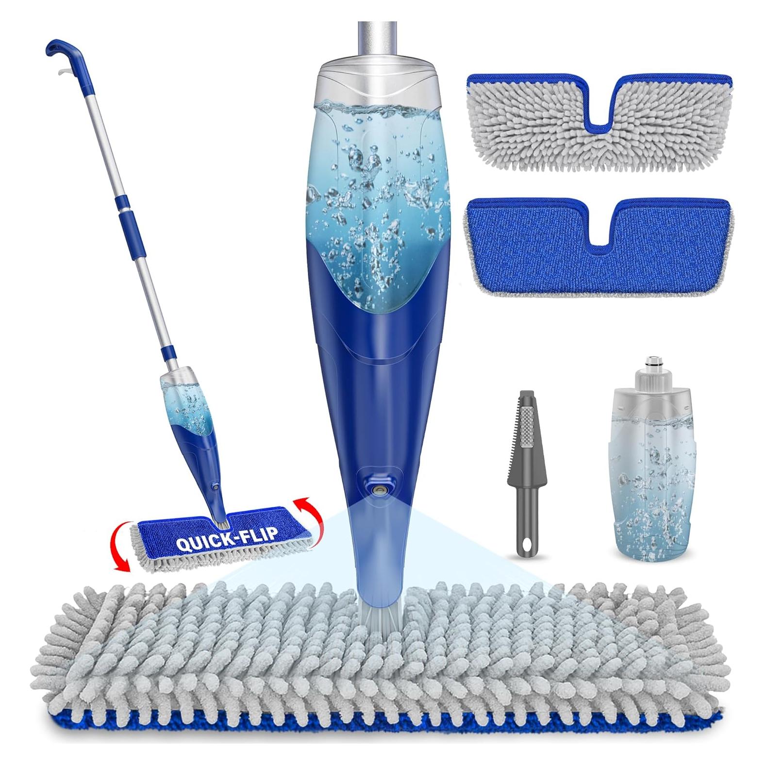 Mop Spray Papclean Doble Cara 119.9 cm para Pisos Madera y Cerámica