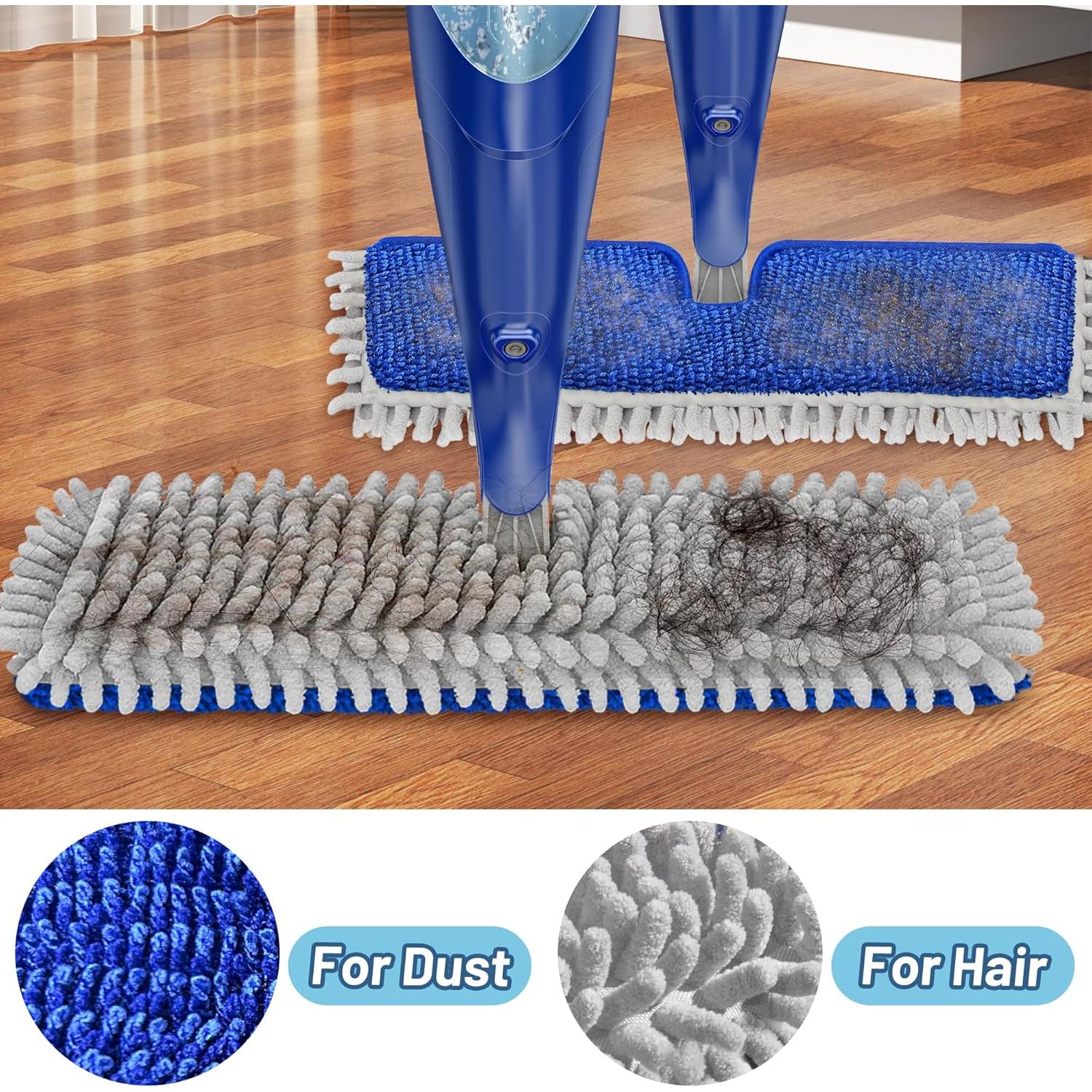 Mop Spray Papclean Doble Cara 119.9 cm para Pisos Madera y Cerámica