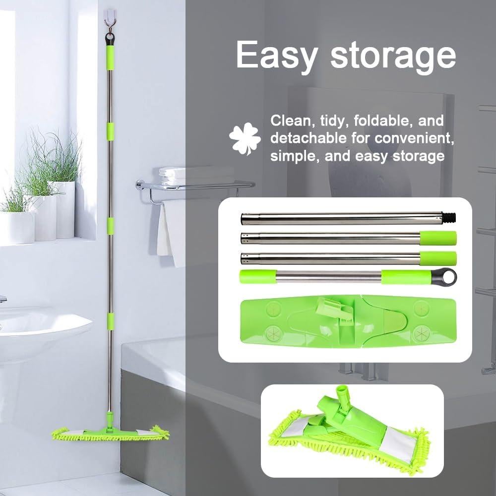 Mopa de Polvo Godiyyer con 2 Almohadillas Lavables 139.7 cm