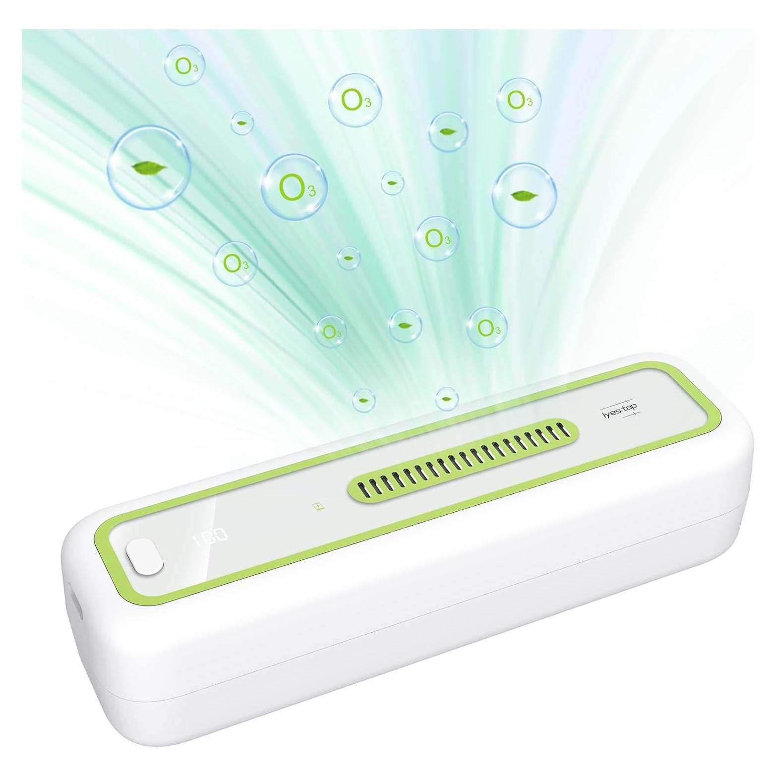 Desodorante de Refrigerador USB YQ1-M10 con Pantalla LED - Eliminador de Olores Recargable