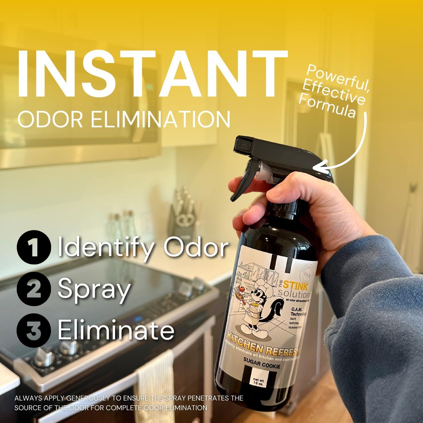 Eliminador de Olores de Cocina OAM Solutions 473 ml Fragancia Galleta