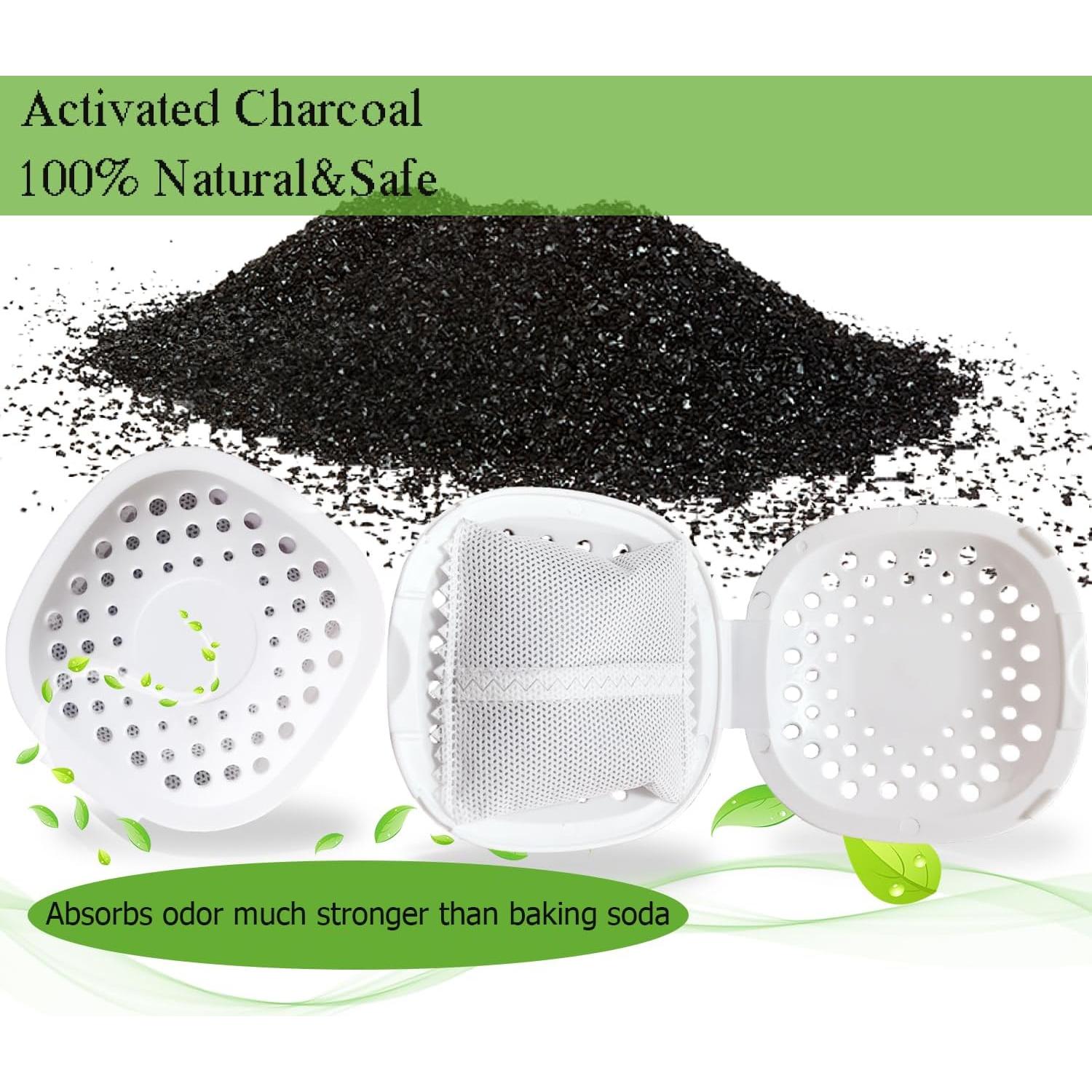 Paquete de 6 Eliminadores de Olores EVA&EVE para Refrigerador