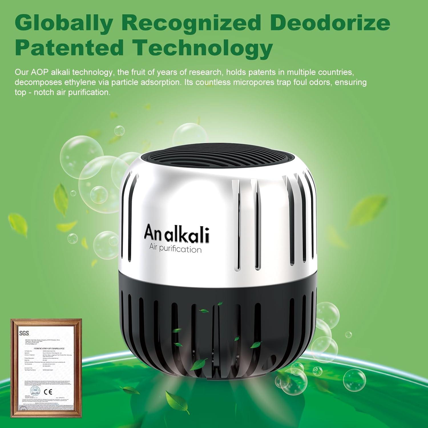 Desodorante de Refrigerador AOP ALKALI 2Pack Ecológico 199g