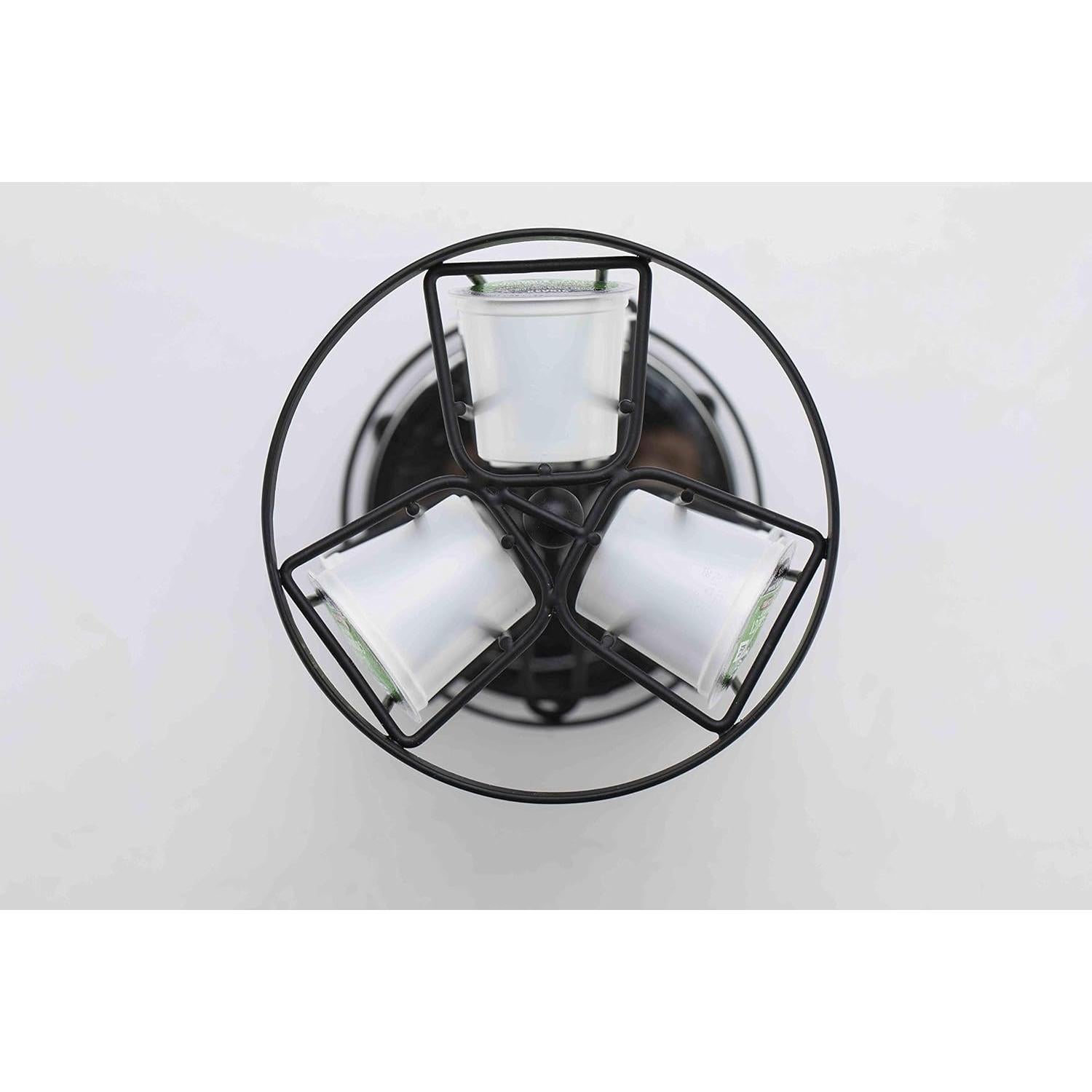 Carrousel de Almacenamiento de Cápsulas de Café Premium Racks - Base Giratoria - Caja de Azúcar Removible