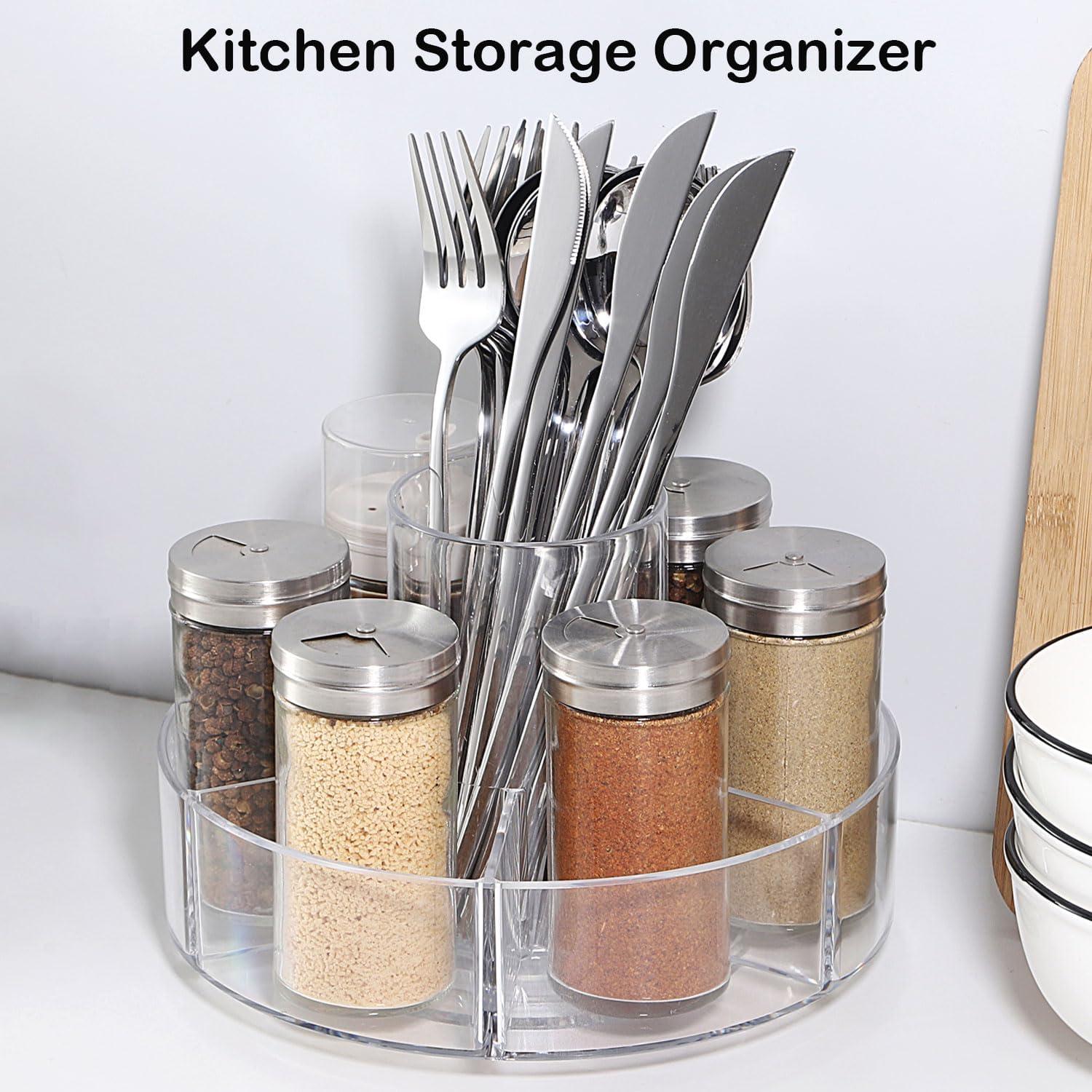 Organizador de Maquillaje Rotatorio 360° Forfuture-go Transparente