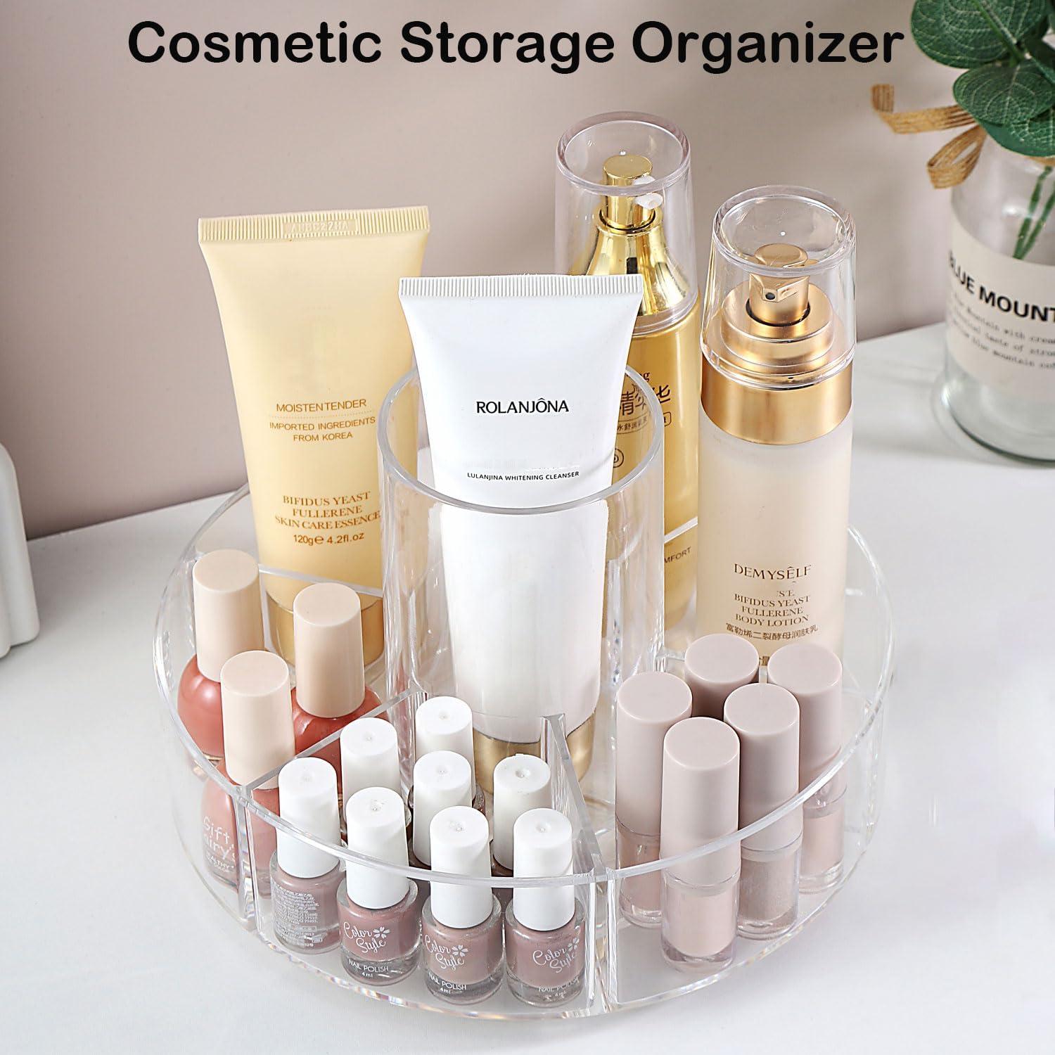 Organizador de Maquillaje Rotatorio 360° Forfuture-go Transparente