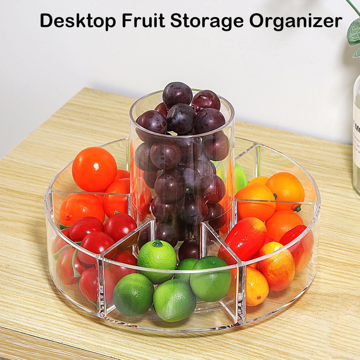 Organizador de Maquillaje Rotatorio 360° Forfuture-go Transparente