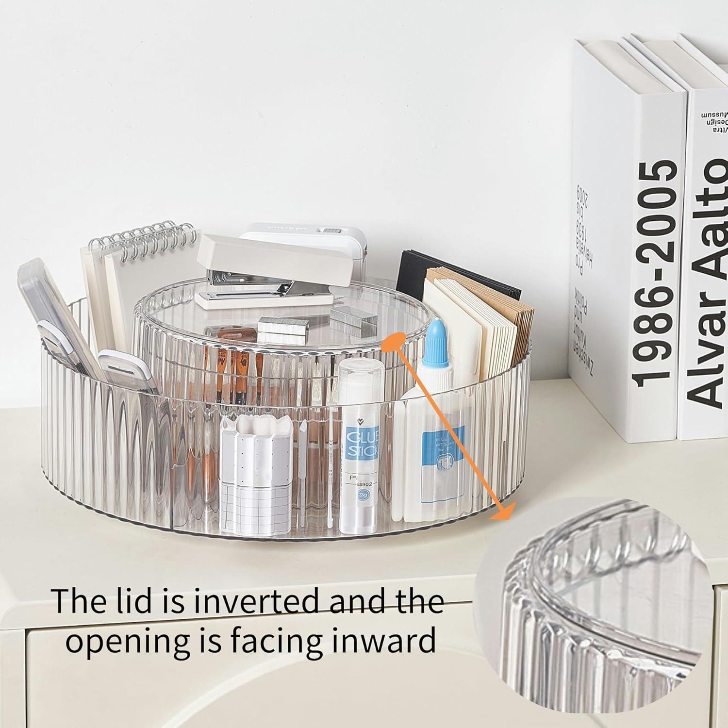 Organizador giratorio 2 niveles vacane para cocina y baño