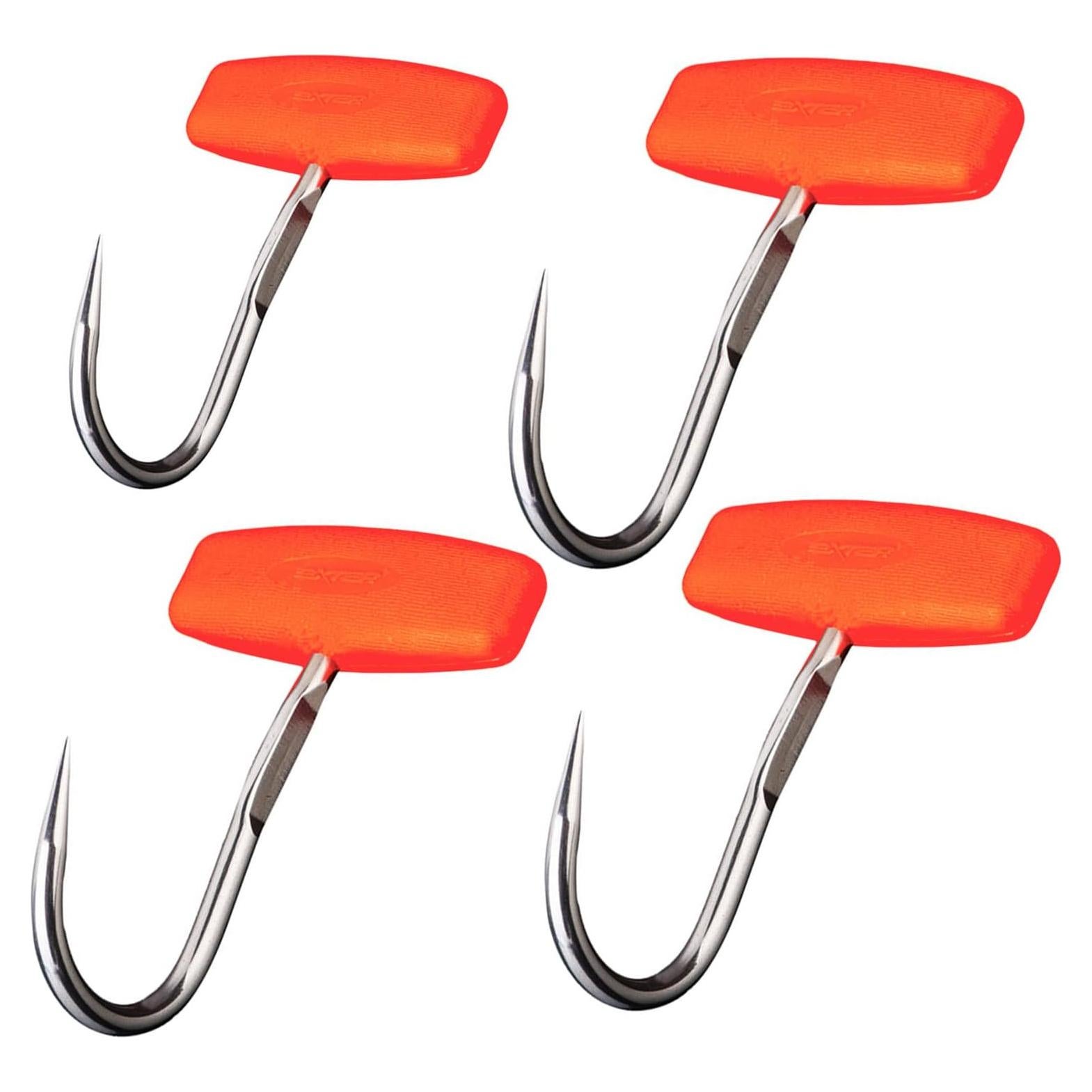 Ganchos de Acero Inoxidable LGEGE en T para Carnicería - 4 Pcs