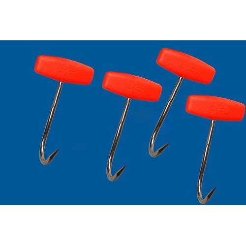 Ganchos de Acero Inoxidable LGEGE en T para Carnicería - 4 Pcs